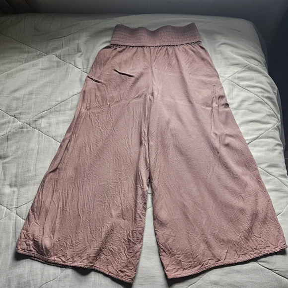 ARITZIA Sullivan Pants Nutmeg Culottes High Rise XXS Azure Skies - Picture 5 of 8